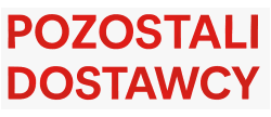 Pozostali dostawcy
