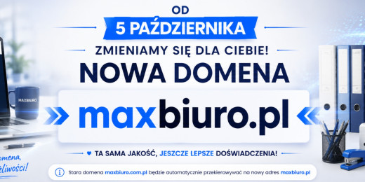 Majka Biuroserwis zmienia się w MaxBiuro